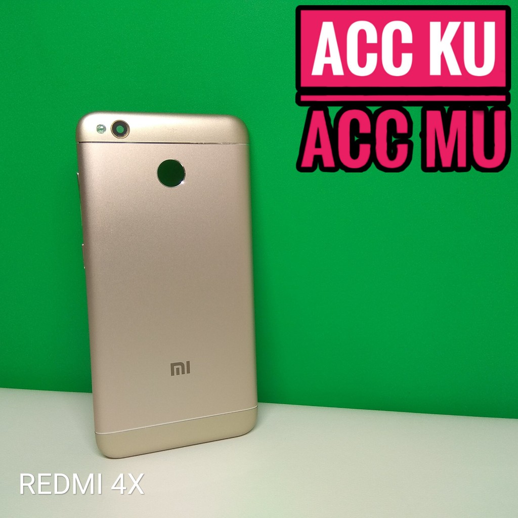 TUTUP BELAKANG BACK COVER XIOMI REDMI 4X 5.0 INCH HIGH QUALITY