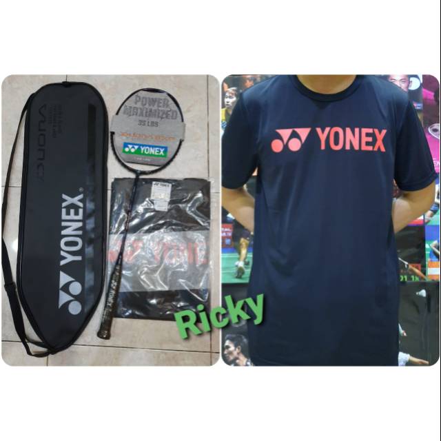 RAKET BADMINTON YONEX DUORA 8 XP - NANOMETRIC DR - PAT PENDING-TENSION 35 LBS-ORIGINAL MADE IN JAPAN