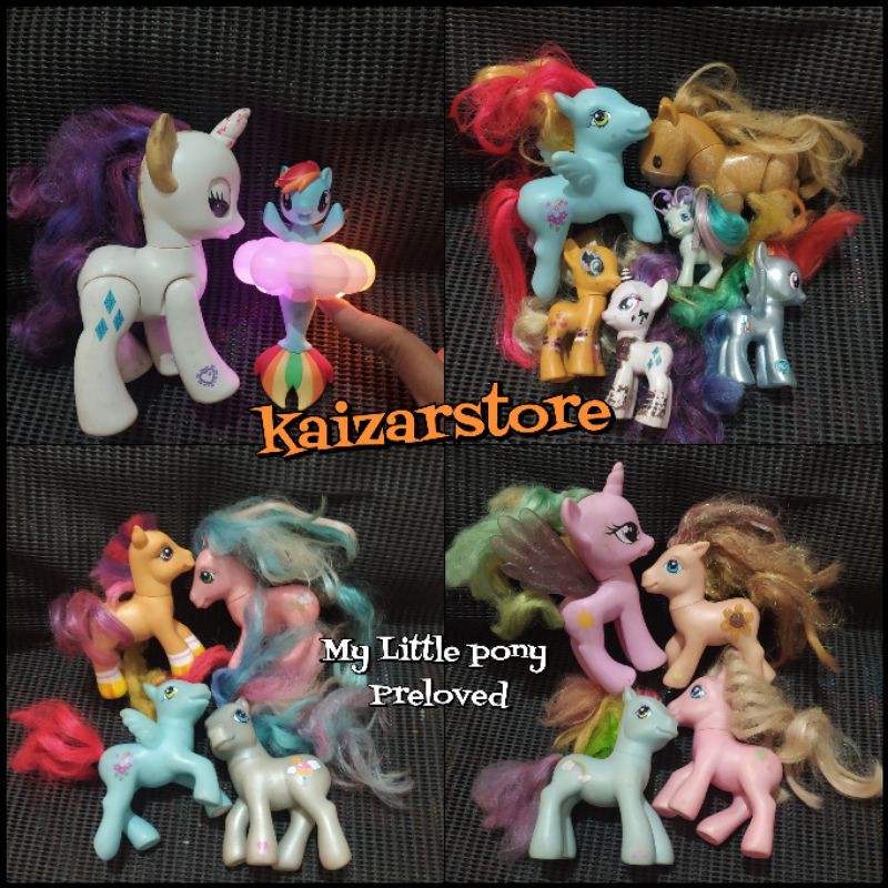 Mainan Figure Kuda My Little Pony Original Hasbro Yuanchi Horse Unicorn Yuanchi Celestia Tanduk rare