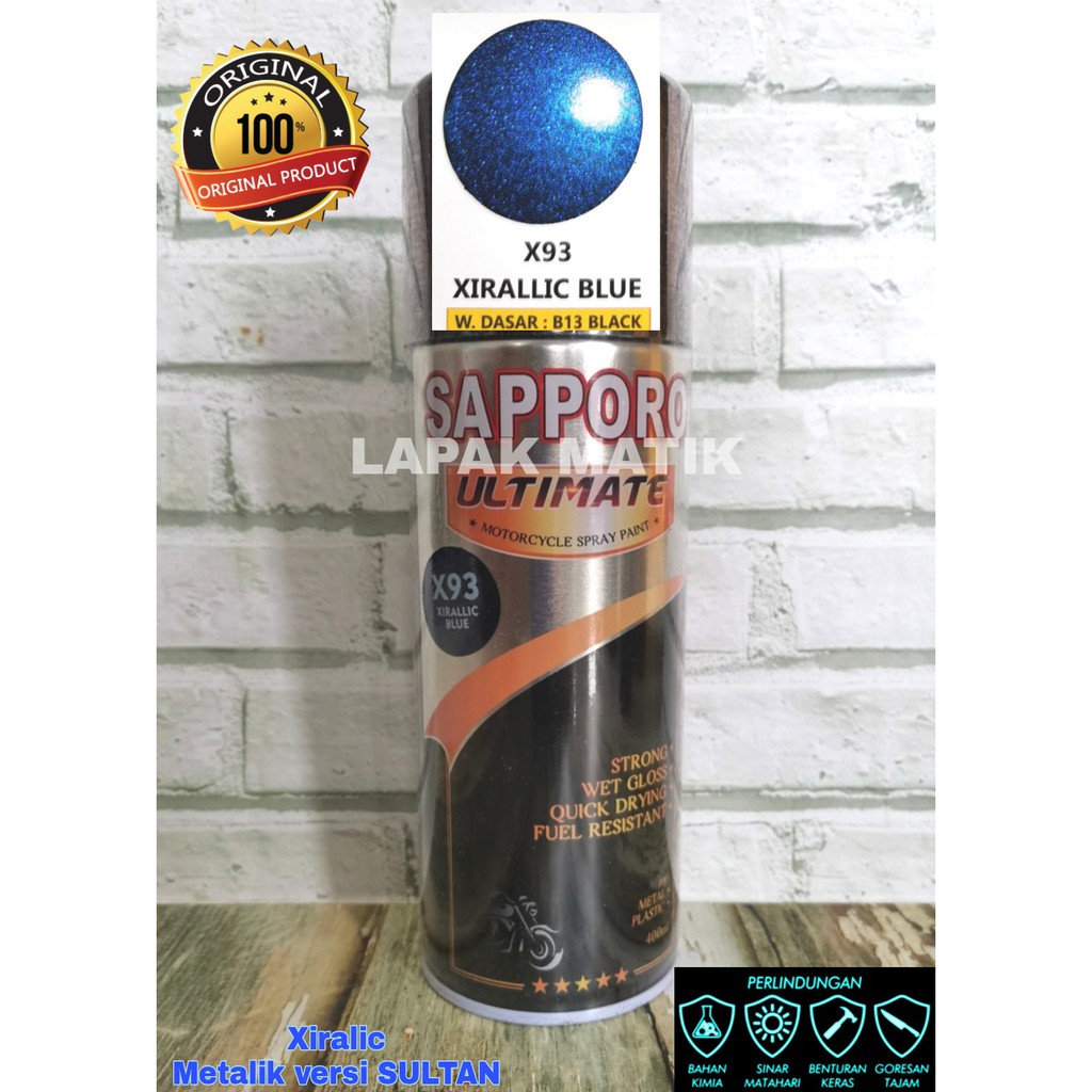 Paket Pilok Xirallic Biru Blue X93 Sapporo Ultimate