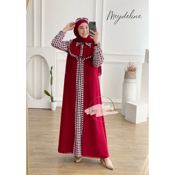 READY DRESS MEYDELINE BY GAGIL / GAMIS OUTHER LINEN KOTAK