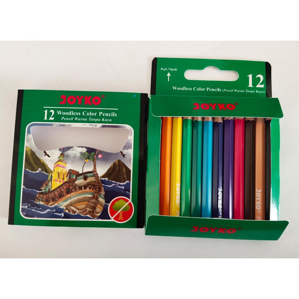 

JOYKO COLOR PENCILS 12 CP-107