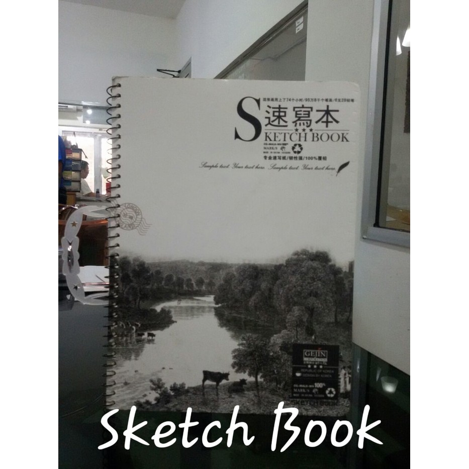 Kiky Sketch Book A4 150 Gsm Buku Sketsa Buku Gambar Alat