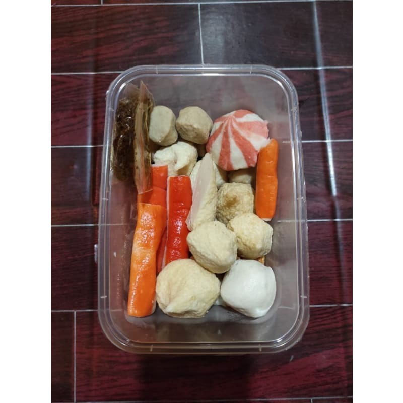 Shabu Shabu Paket 20 Baso Seafood Kuah Tomyam (Belum Dimasak)