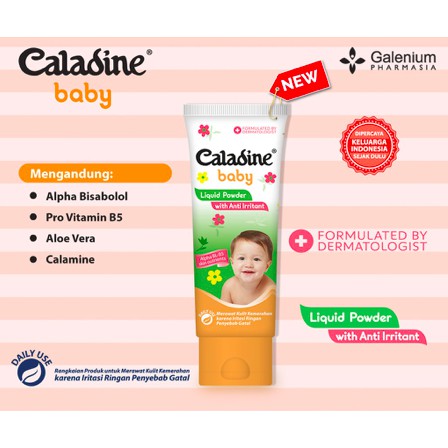 [PROMO HEBOH] CALADINE BABY Powder | Liquid Powder | Rash Cream | Krim Bedak anti iritasi