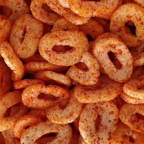 Kerupuk Seblak Krupuk Setan Ring Pedas Krupuk Koin 100 Gram Snack Kiloan Renyah