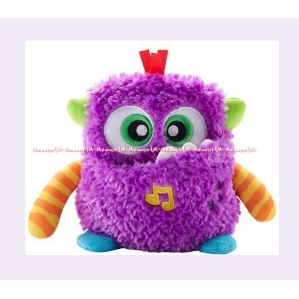 Fisher Price Giggle &amp; Growls Monster Mainan Boneka Bergerak Fisherprice Giggle Ungu Purple