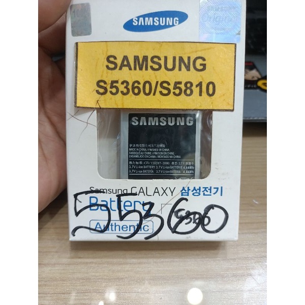 Baterai hp Samsung galaxy young S5360 original