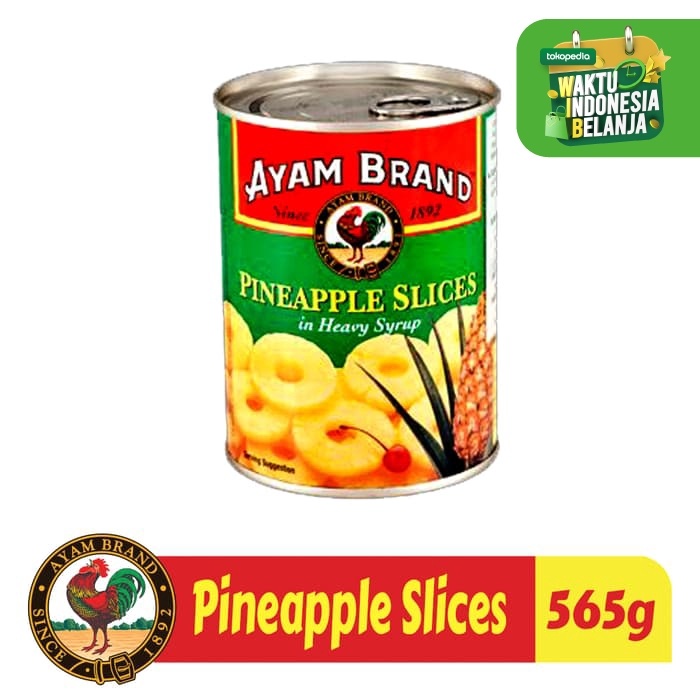 

5ds45ss Pineapple Slice Kaleng Ayam Brand Xa20X1