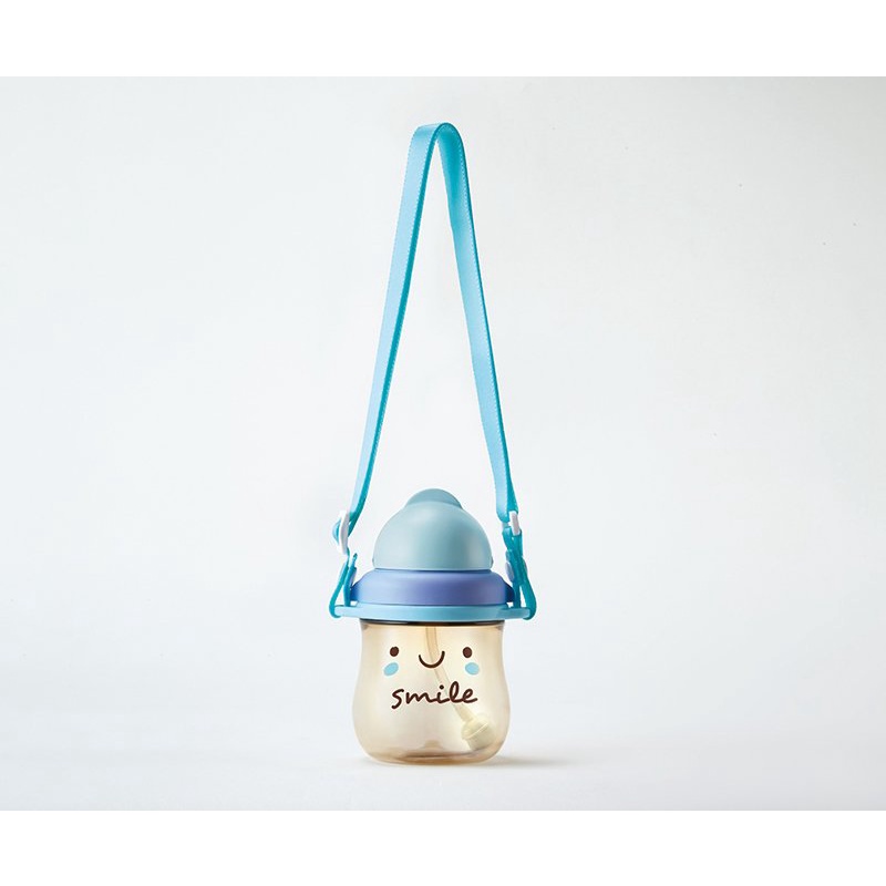 SIMBA GOOD MOOD SIPPY CUP ADJUSTABLE STRAP 4 COLOR - 8666