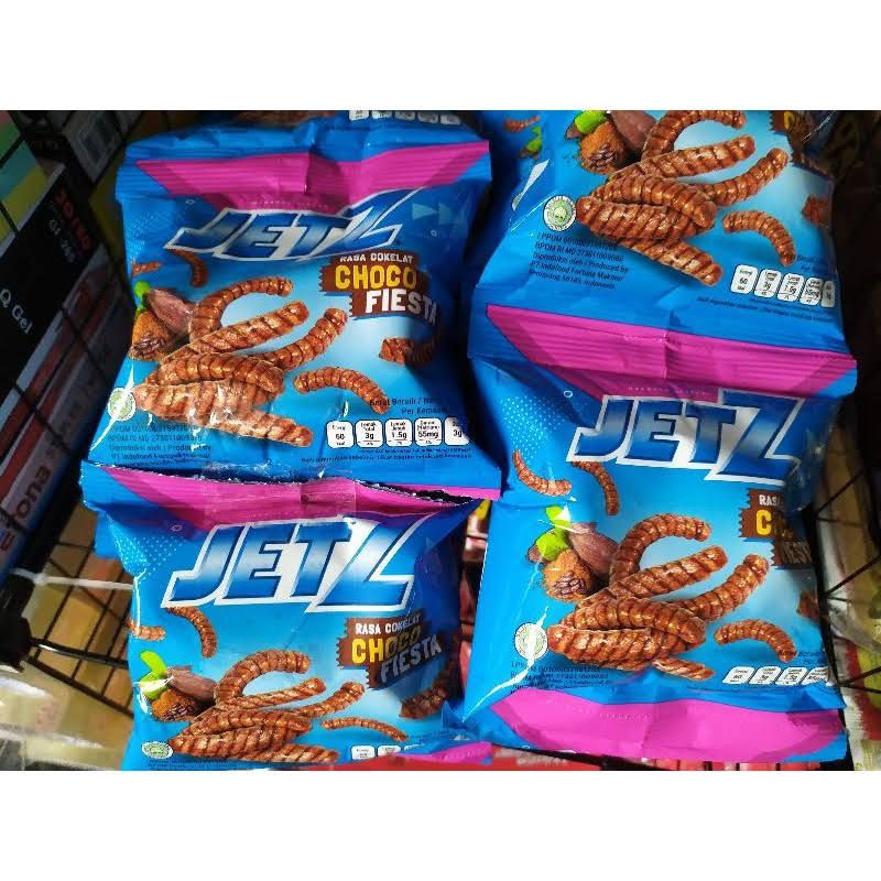 

JetZ SNACK CHOCO FIESTA Coklat murah 1 renteng