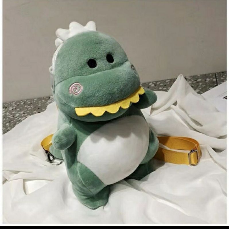 tas SLempang Dino/Ransel cinamoroll terpopuler Tas boneka import