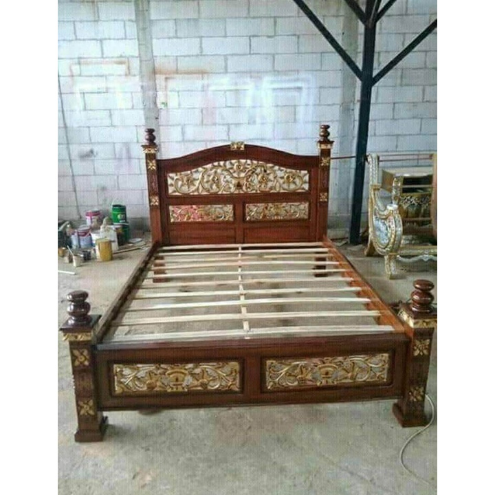 dipan rahwana kayu jati 160x200