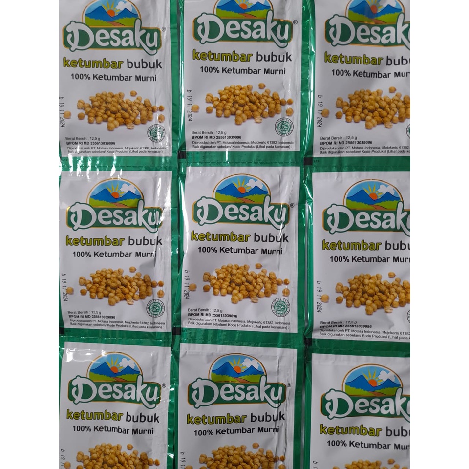 

KETUMBAR BUBUK Sachet Desaku 100% Ketumbar Murni