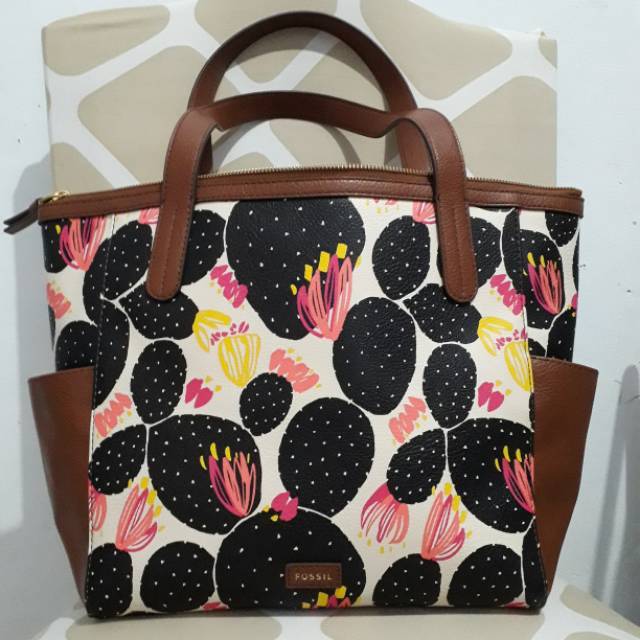 FOSSIL TAS MIMI SHOPPER TOTE BAG
