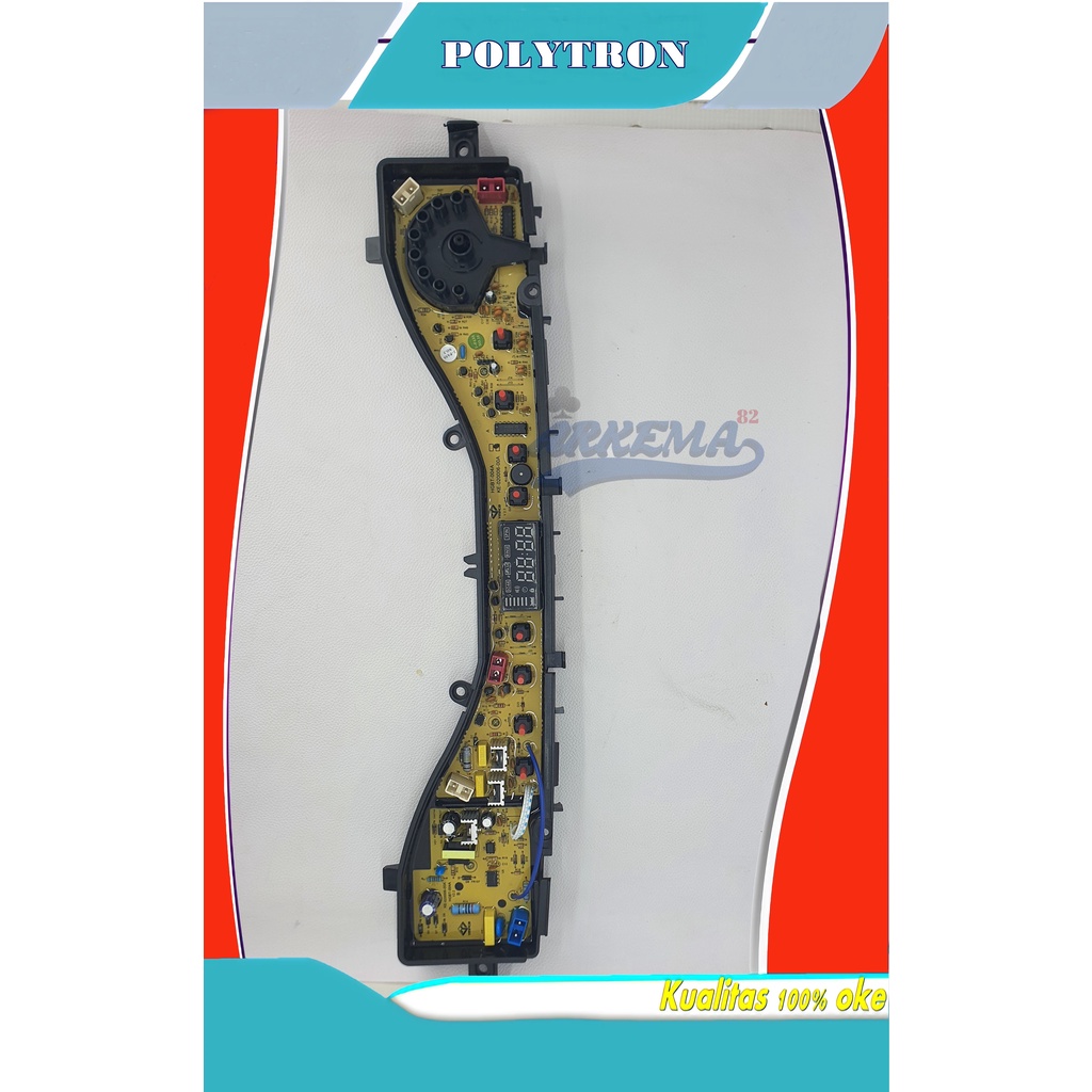 MODUL PCB MESIN CUCI POLYTRON HGBT-004A TOMBOL PUTAR | POLITRON ZEROMATIC | PAW-7511 PAW-8511 / 9511