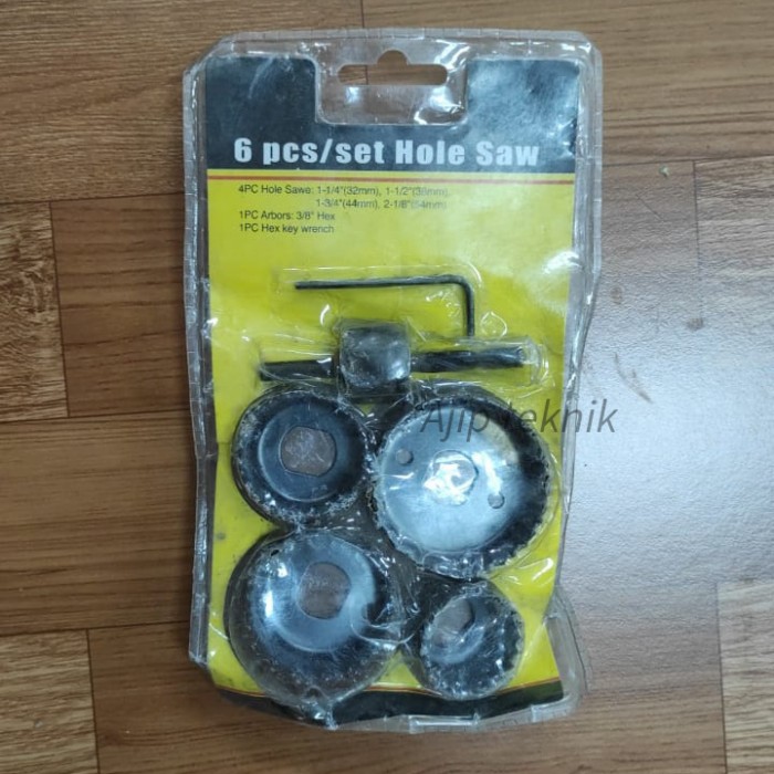 Obral Hole saw kayu set 5pcs murah meriah bagus