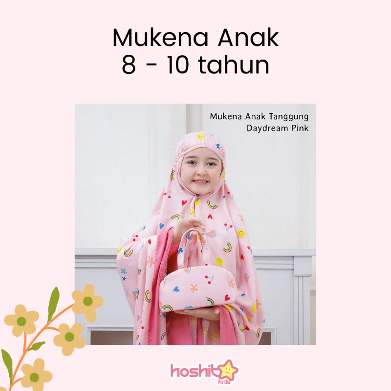 Mukena Anak 8 - 10 tahun / mukena Rayon anak