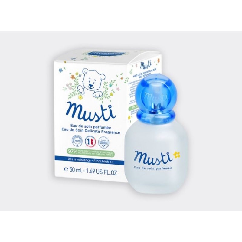 Mustela Musti Eau de Soin Delicat Fragrance 50 ml/Parfum Bayi