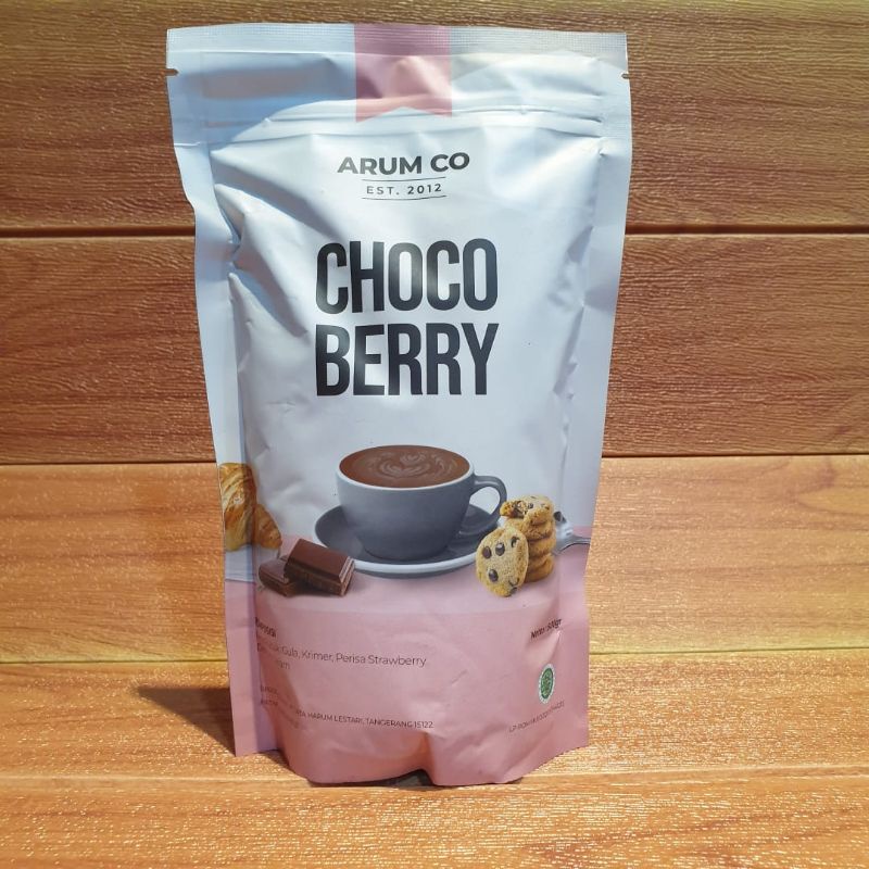 Arum Co Choco Berry 500gr / Minuman Bubuk Choco Berry / Instant Drink