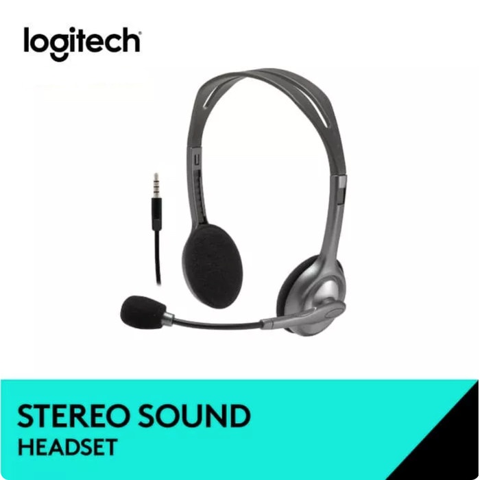 Logitech H111 Headset With Mic Headphone Earphone