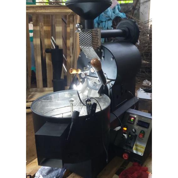 Roasting coffee machine