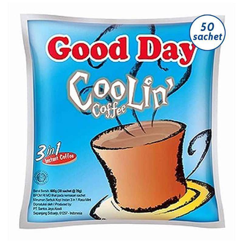 

Kopi Good Day 3 in 1 Coolin 50x20gr