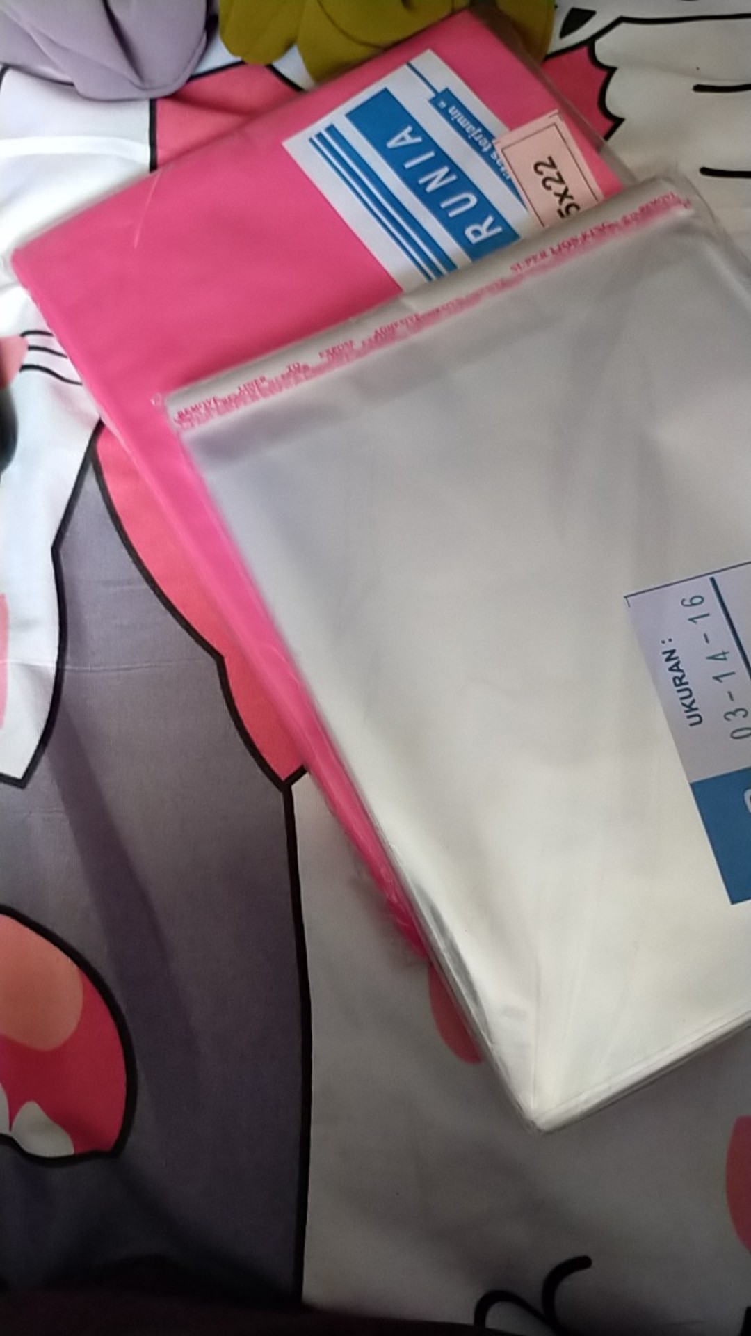 (8) Shopping Bag Tas Olshop Kresek Online Shop 15 Isi 100