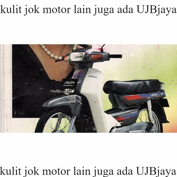 Kulit Jok Motor Astrea Grand BAHAN ORI Sarung Jok Motor Astrea Grand G4