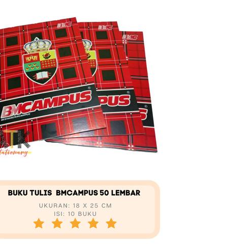 

☝ Buku Tulis Boxy BM Campus 50 Lembar atk ♚