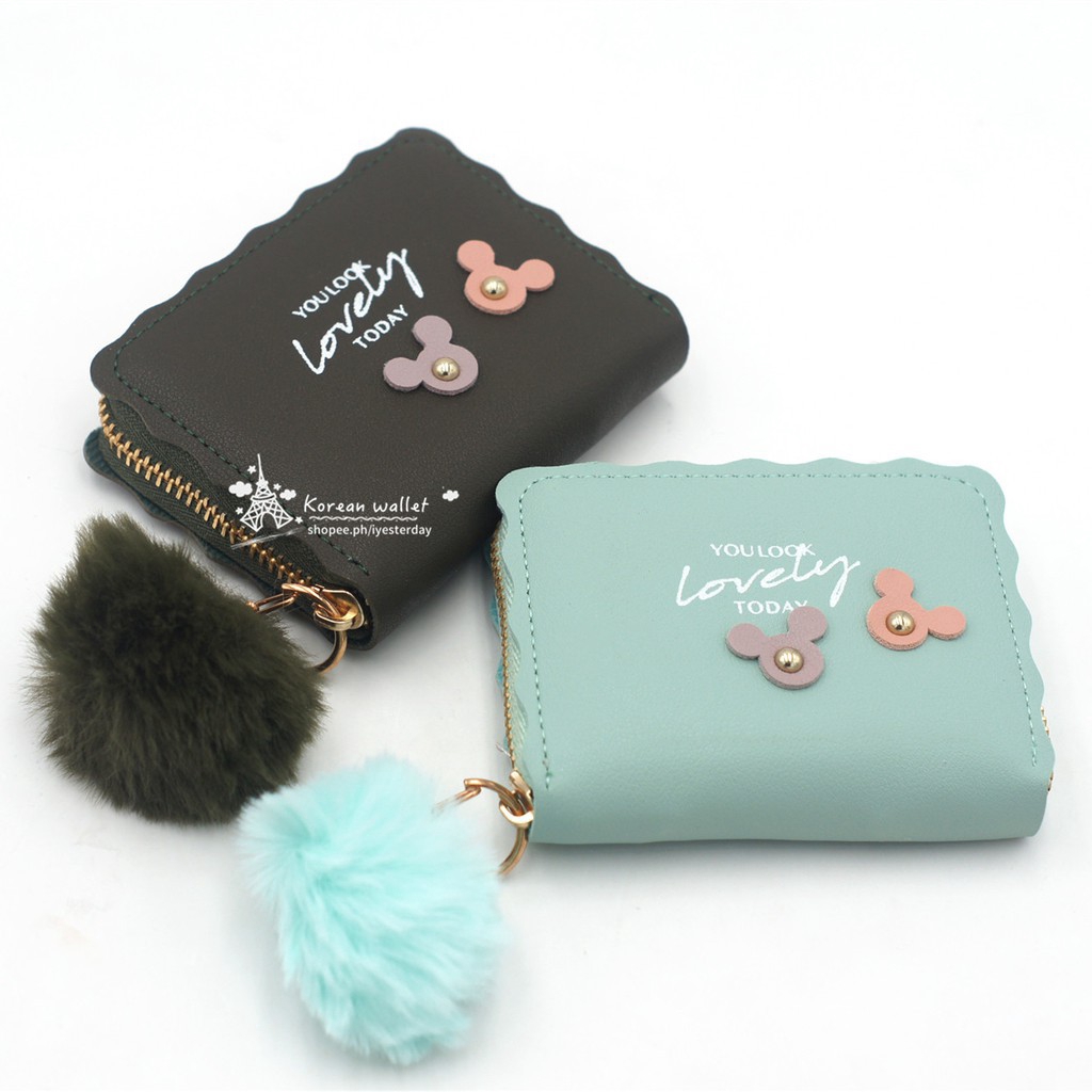 *ALIBABA1688* DOMPET WANITA D23+POM2 KOREAN FASHION TRENDY FASHION WALLET