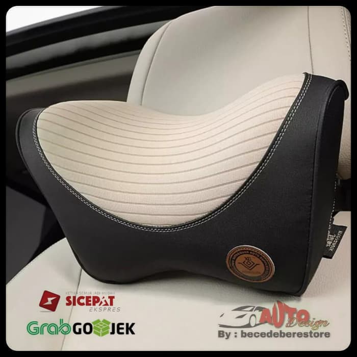 Bantal Kepala Leher Mobil Headrest Memory Foam Kualitas Premium