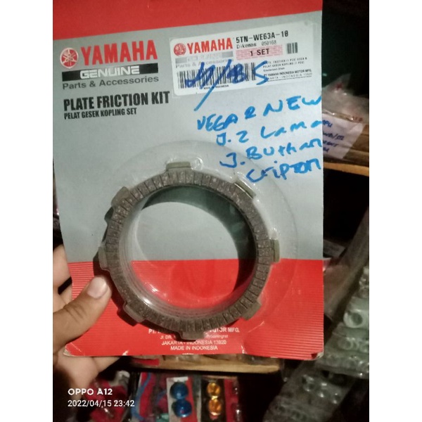 Paket kampas kopling Kiprok CDI original Yamaha Vega r lama Vega lama cripton 4ST Jupiter z burung h