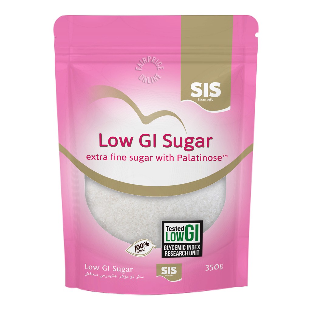 

SIS Low GI Sugar Extra Fine with Palatinose 350g - Gula Rendah Kalori