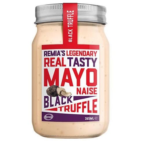 

remia mayonaise black truffle 220ml