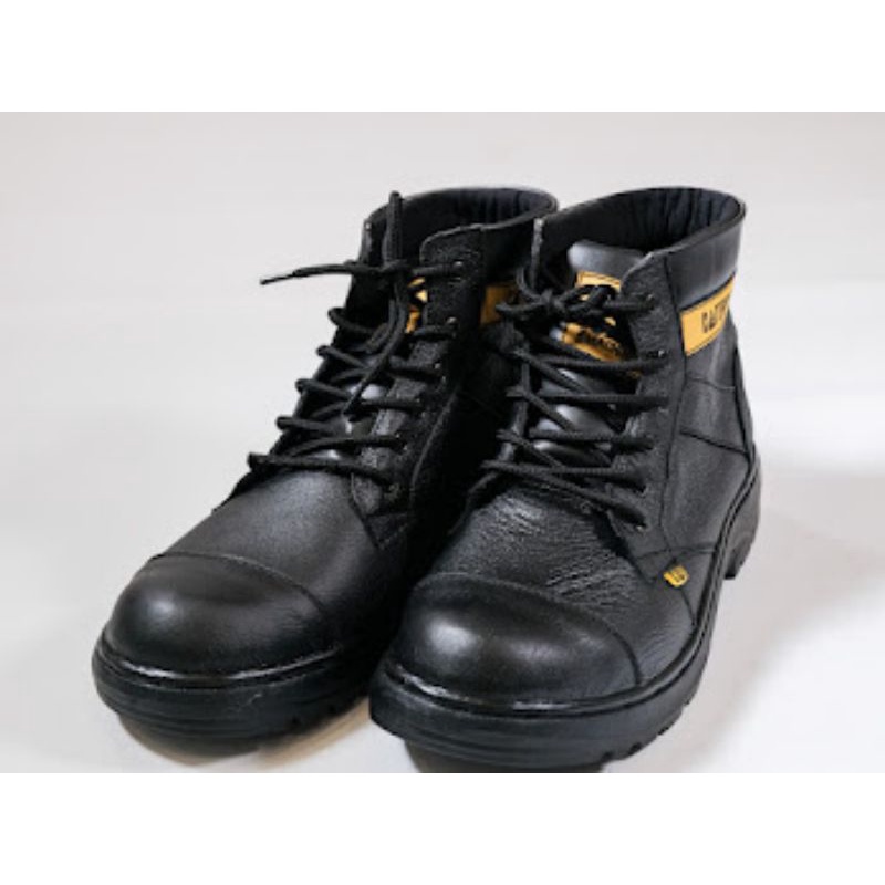 sepatu dockmar bahan sintetis warna hitam