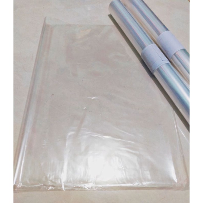 Sampul buku tulis besar ukuran Campus warna bening plastik/isi 10 lembar