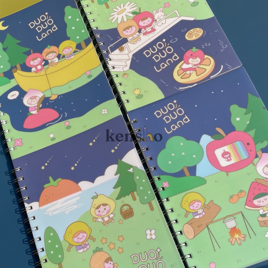 

KENSHO Notebook Buku Book Catatan Spiral A5-70 Lucu