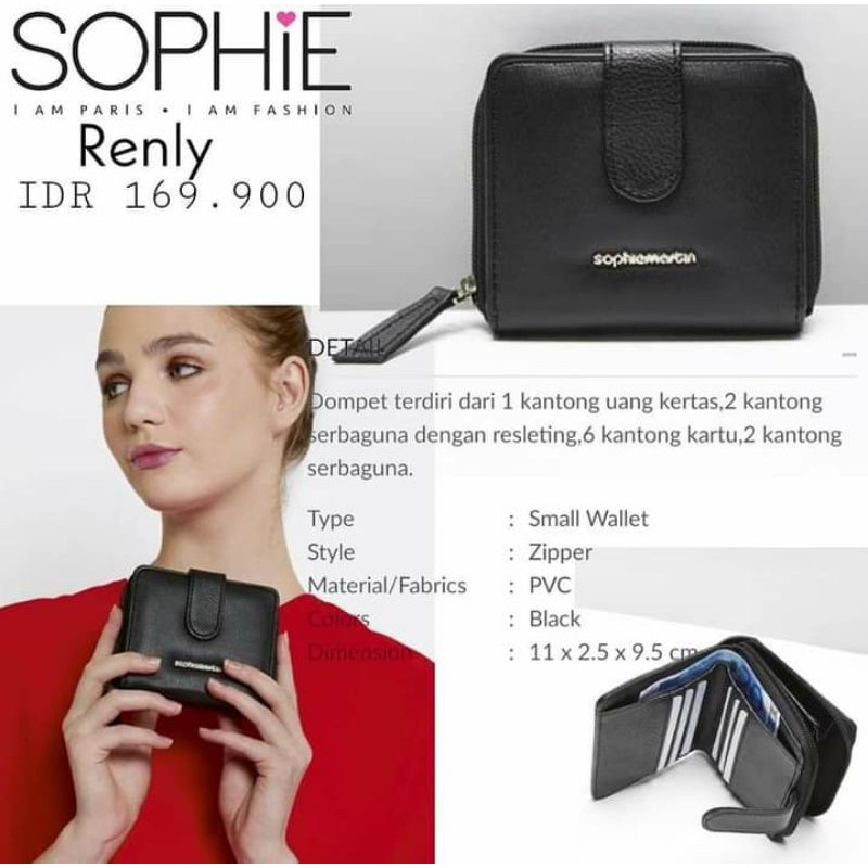 DOMPET RENLY SOPHIE MARTIN PARIS PROMO