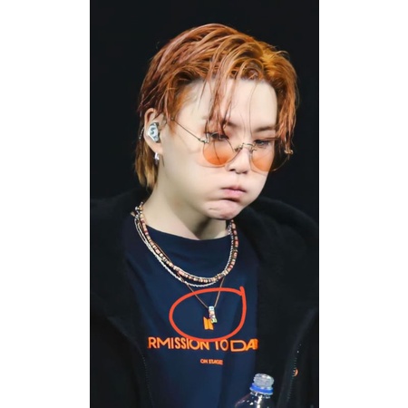 Kalung Suga BTS Kalung BTS Custom Tali