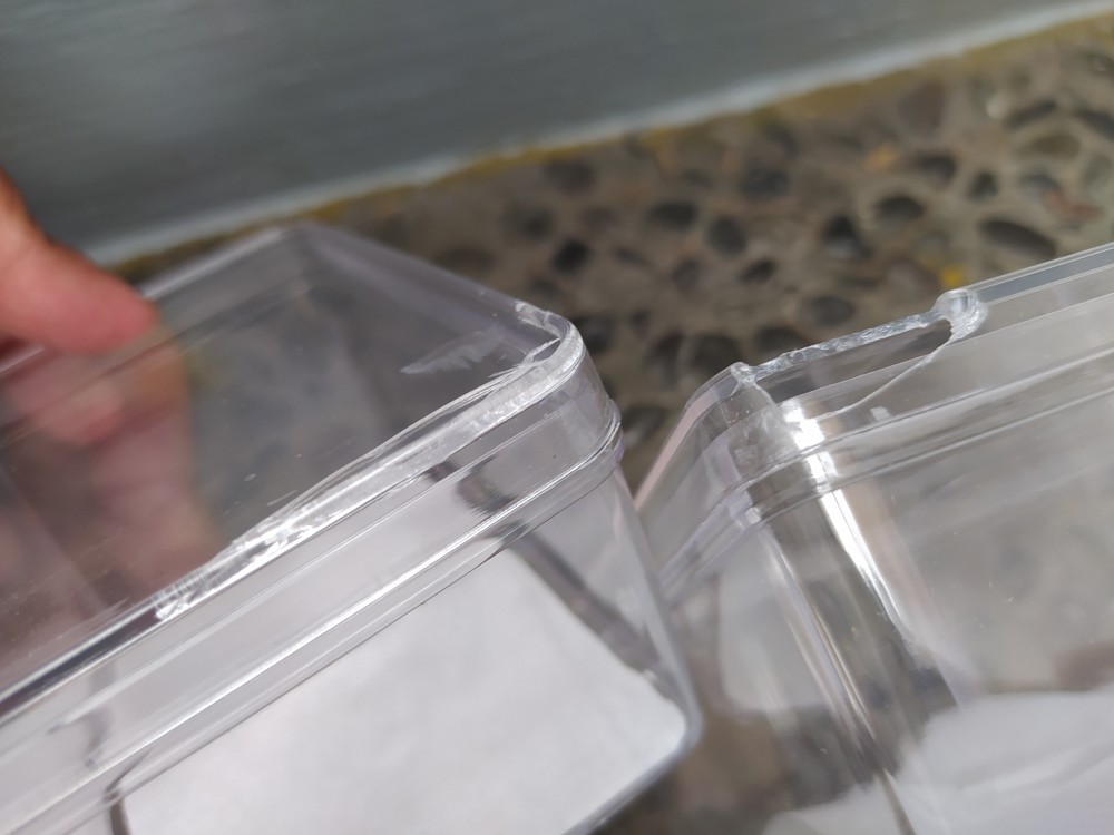 Toples Nuai Persegi Panjang Sekat 3 Nuai Sn 738 (500gr)