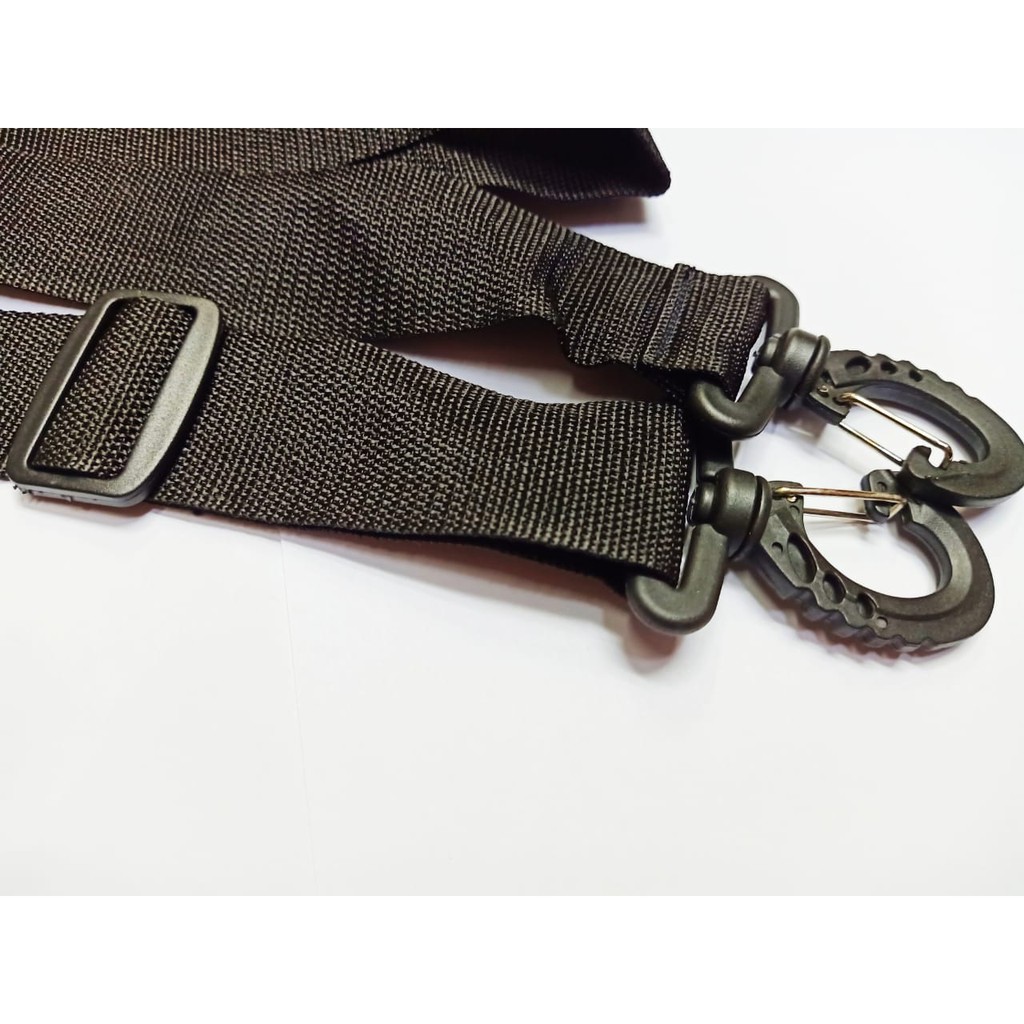 TALI TAS SELEMPANG TAS PRIA MURAH PANJANG LEBAR HITAM