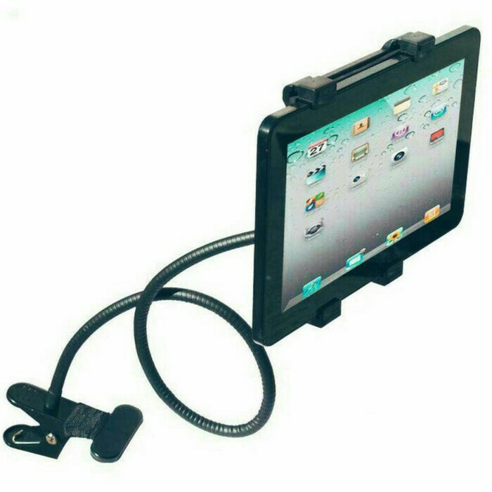 BAROKAH GAMIS TRIPOD HOLDER UNTUK IPAD TABLET TAB HP SMARTPHONE MOBIL KANTOR RUMAH