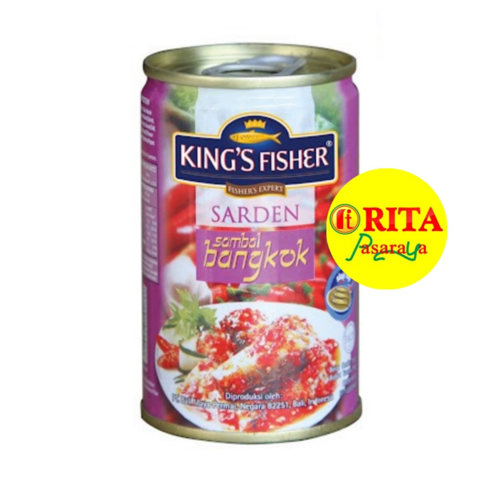 

King's Fisher Ikan Sarden Sambal Bangkok 155gr