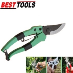 Gunting Dahan / Gunting Ranting Model bengkok Pruning shears Besttools - Gunting taman Warna Hijau