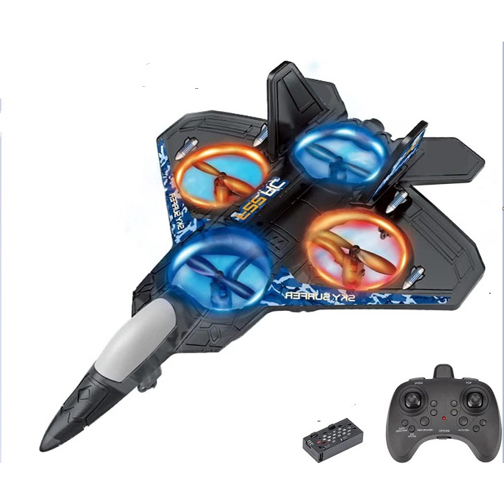 RC Plane Jet Fighter VTOL Quadcopter Altitude Hold