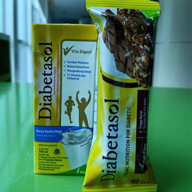 DIABETASOL UHT+SNACK BAR MURAHH