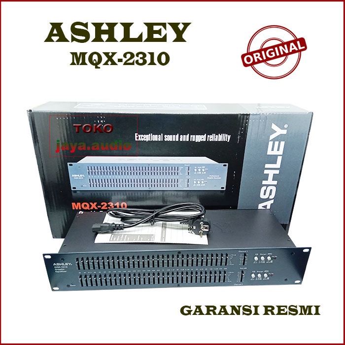 ASHLEY EQUALISER MQX 2310 Equaliser Ashley MQX -2310 ORIGINAL