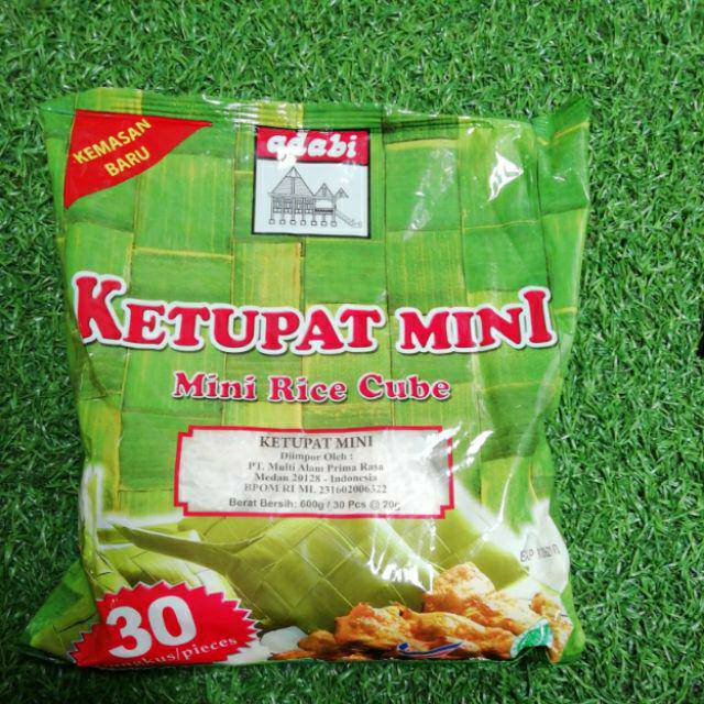 Ketupat Mini Rice Cube Adabi Isi 30pcs 600gr Ketupat Instant Shopee Indonesia