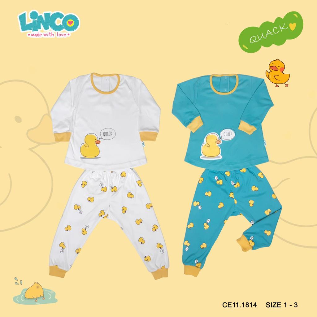 Linco Baju+Celana Panjang Bayi UK 1-3